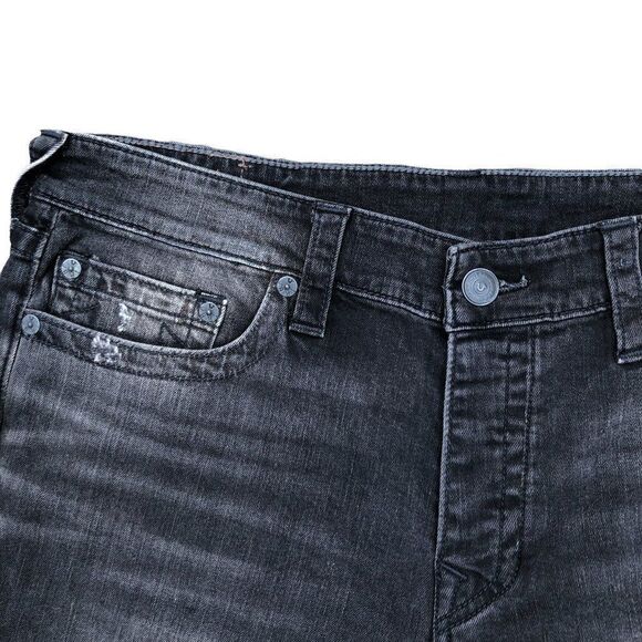 Brand New True Religion Jeans Size 38 FINN Gray - Picture 6 of 11